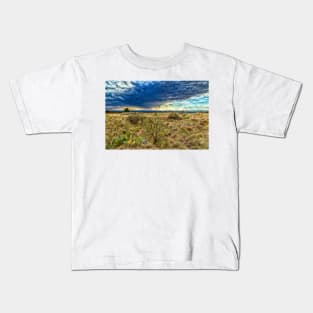 Virga in the desert Kids T-Shirt